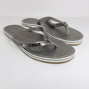 Coach Poppy Summer Flip Flops
